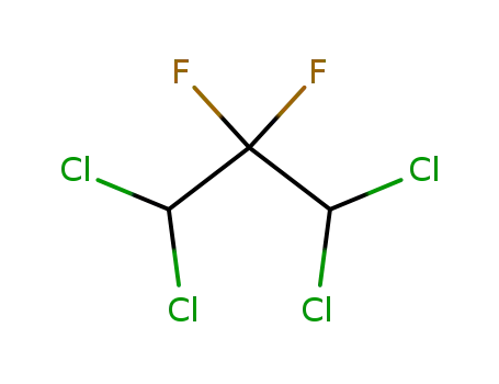 Molecular Structure of 1112-14-7 (Hydrochlorofluorocarbon-232 (HCFC-232))