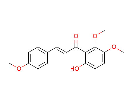 (E)-1-(6-hydroxy-2,3-dimethoxyphenyl)-3-(4-methoxyphenyl)prop-2-en-1-one