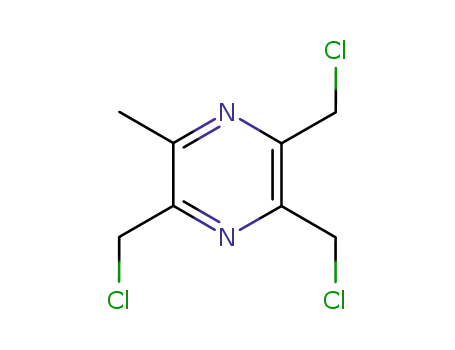 6-Methyl-2,3,5-tris(chloromethyl)pyrazine