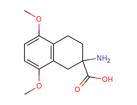 2-Naphthalenecarboxylic acid, 2-amino-1,2,3,4-tetrahydro-5,8-dimethoxy-