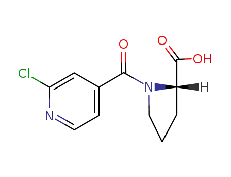 N-(2-클로로피리딘-4-카르보닐)-L-프롤린