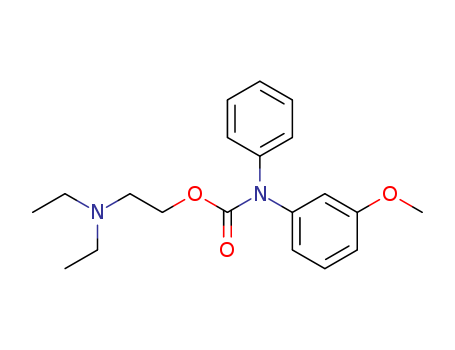 2-(diethylamino)ethyl (3-methoxyphenyl)phenylcarbamate