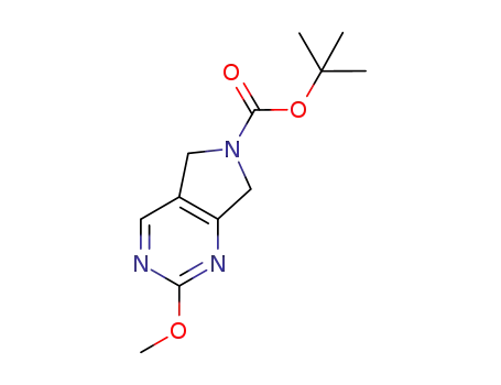 2-메톡시-5,7-디하이드로-피롤로[3,4-d]피리미딘-6-카르복실산 tert-부틸 에스테르