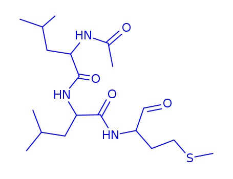 L-Leucinamide,N-acetyl-L-leucyl-N-[(1S)-1-formyl-3-(methylthio)propyl]-