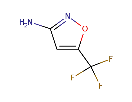 Molecular Structure of 110234-43-0 (3-Isoxazolamine,5-(trifluoromethyl)-(9CI))