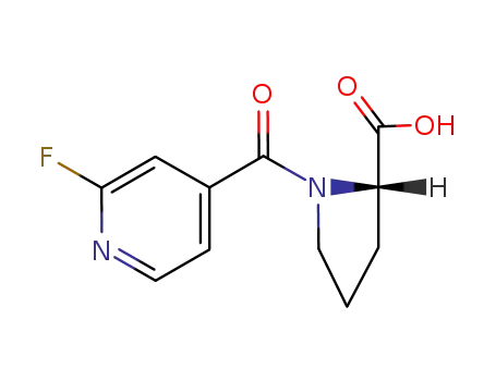 N- (2- 플루오로 피리딘 -4- 카르 보닐) -L- 프롤린