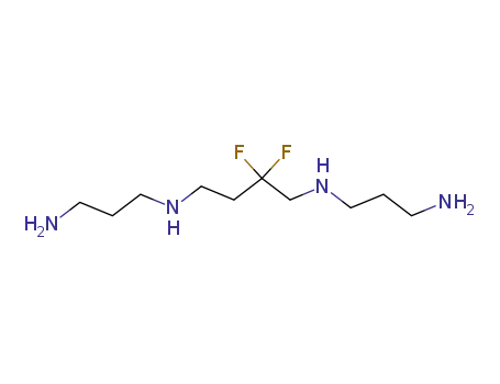 Molecular Structure of 111397-41-2 (6,6-difluorospermine)