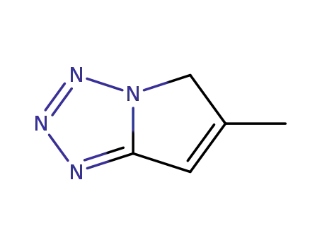 Molecular Structure of 123810-44-6 (5H-Pyrrolotetrazole,6-methyl-(9CI))
