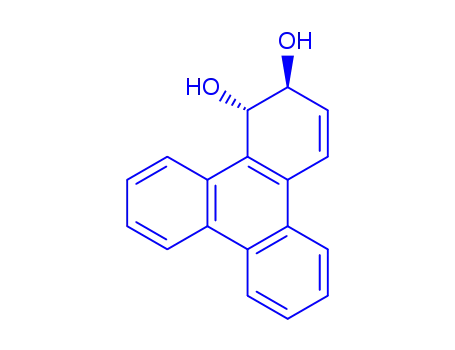 Molecular Structure of 110902-33-5 ((1S,2S)-1,2-dihydrotriphenylene-1,2-diol)
