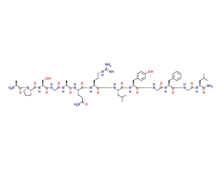 Molecular Structure of 123209-95-0 (allatostatin 1)