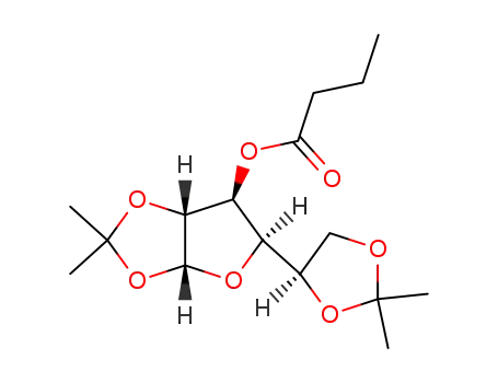 [(5R,6S)-5-[(4R)-2,2-dimethyl-1,3-dioxolan-4-yl]-2,2-dimethyl-3a,5,6,6a-tetrahydrofuro[2,3-d][1,3]dioxol-6-yl] butanoate