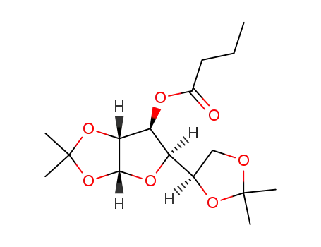 O-부타노일-3 디-O-이소프로필리덴-1,2:5,6 알파-D-글루코푸라노스 [프랑스어 h]