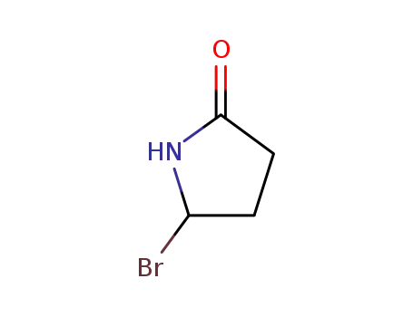 Molecular Structure of 123933-48-2 (5-broMo-2-Pyrrolidinone)