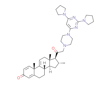 Molecular Structure of 110101-66-1 (Tirilazadmesylate)