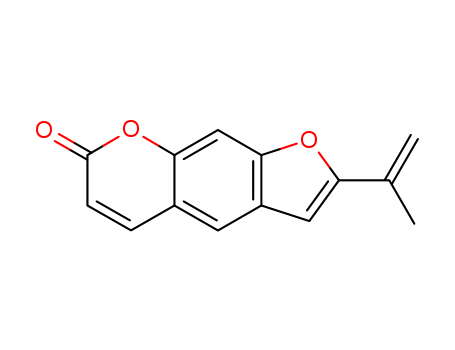 2-Isopropenyl-7H-furo[3,2-g][1]benzopyran-7-one