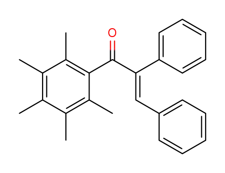 (E)-1-(2,3,4,5,6-pentamethylphenyl)-2,3-diphenylprop-2-en-1-one