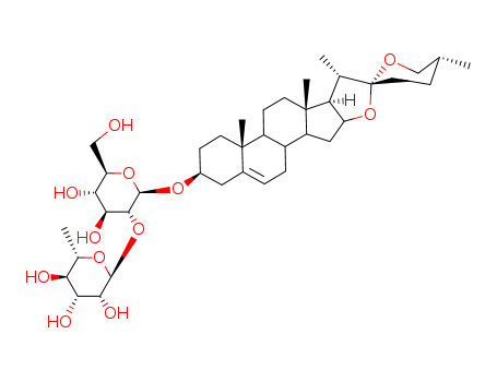 b-D-Galactopyranoside, (3b,25S)-spirost-5-en-3-yl2-O-(6-deoxy-a-L-mannopyranosyl)-(9CI)