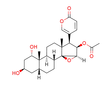 Molecular Structure of 1357380-54-1 (1alpha-Hydroxycinobufagin)