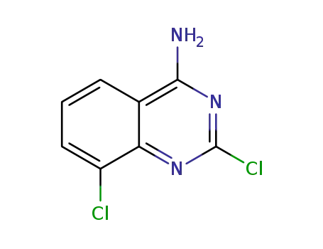 Molecular Structure of 1107694-84-7 (2,8-Dichloroquinazolin-4-aMine)