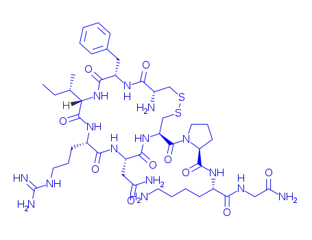 Molecular Structure of 111317-91-0 (CONOPRESSIN G)