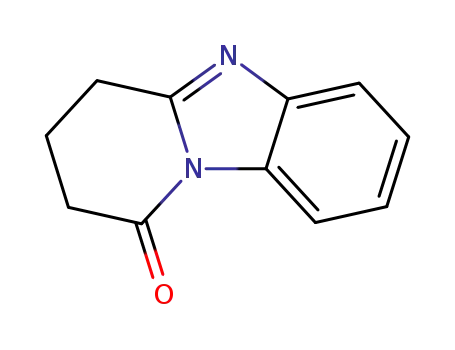 Molecular Structure of 111211-54-2 (Pyrido[1,2-a]benzimidazol-1(2H)-one, 3,4-dihydro- (7CI,9CI))