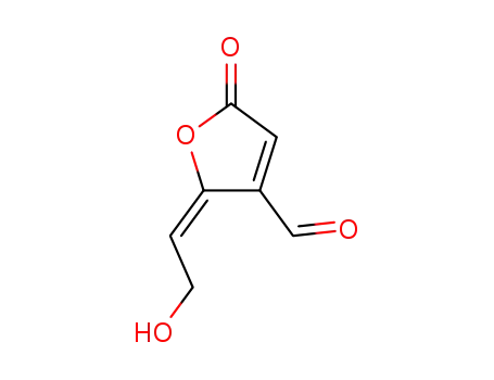 2-(2-hydroxy-ethyliden)-5-oxo-2,5-dihydro-furan-3-carbaldehyde