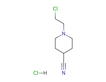 1-(2-Chloroethyl)piperidine-4-carbonitrile hydrochloride