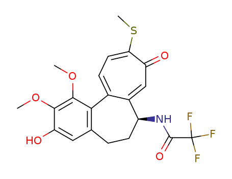 2,2,2-Trifluoro-N-[(S)-5,6,7,9-tetrahydro-3-hydroxy-1,2-dimethoxy-10-(methylthio)-9-oxobenzo[a]heptalene-7-yl]acetamide