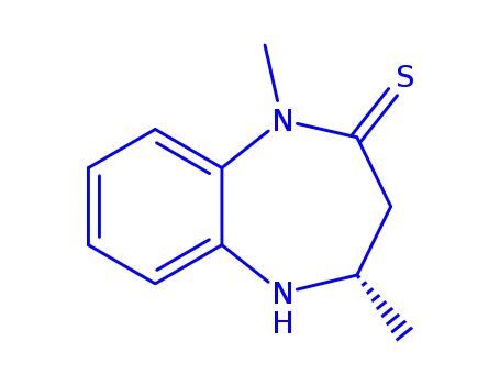 2H-1,5-Benzodiazepine-2-thione,  1,3,4,5-tetrahydro-1,4-dimethyl-