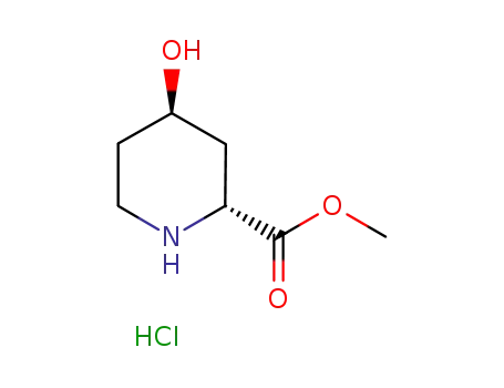 (2S,4R)-methyl 4-hydroxypiperidine-2-carboxylate hydrochloride