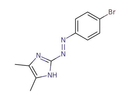 2-(p-bromophenylazo)-4,5-dimethylimidazole