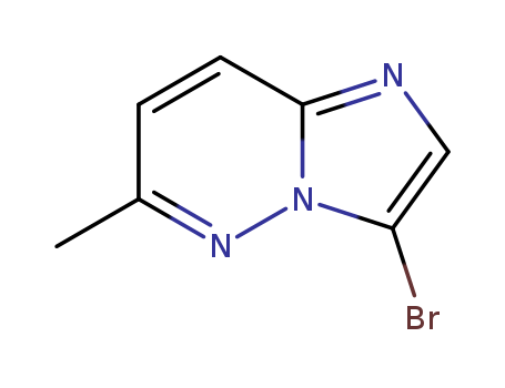IMidazo[1,2-b]pyridazine, 3-broMo-6-Methyl-
