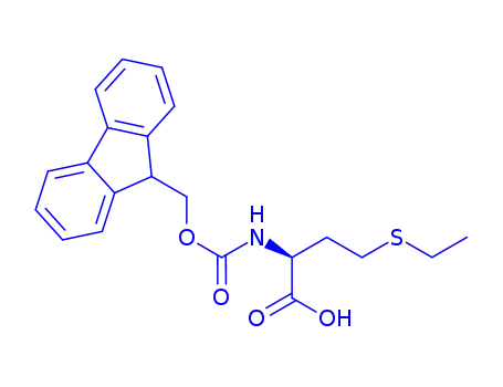 Molecular Structure of 1396988-59-2 (Fmoc-DL-ethionine)