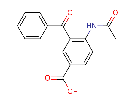 3-ベンゾイル-4-アセトアミド安息香酸