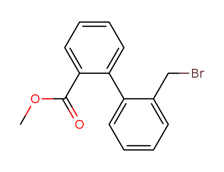 METHYL 2'-(BROMOMETHYL)-[1,1'-BIPHENYL]-2-CARBOXYLATE  CAS NO.38399-65-4