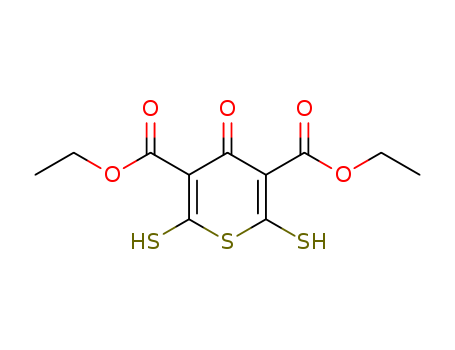 Diethyl 2,6-dimercapto-4-oxo-4H-thiopyran-3,5-dicarboxylate
