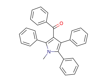 Molecular Structure of 13712-68-0 ((1-methyl-2,4,5-triphenyl-1H-pyrrol-3-yl)(phenyl)methanone)