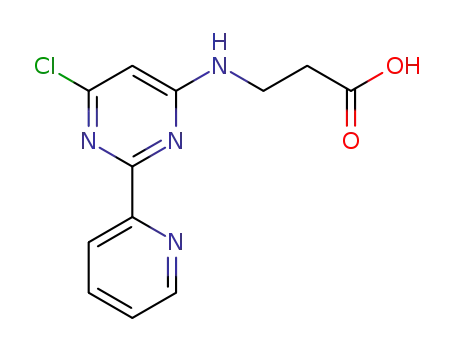 N-[6-chloro-2-(2-pyridinyl)-4-pyrimidinyl]-β-alanine