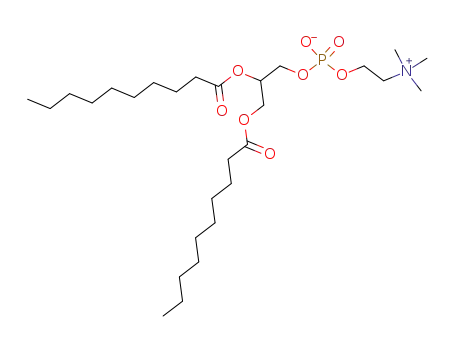 Molecular Structure of 13699-47-3 (1,2-didecanoylphosphatidylcholine)