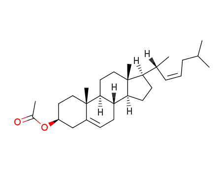 22-cis-Cholesta-5,22-dien-3β-acetat
