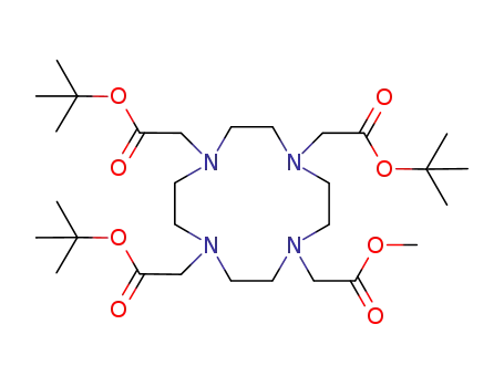tri-tert-butyl 2,2',2''-(10-(2-methoxy-2-oxoethyl)-1,4,7,10-tetraazacyclododecane-1,4,7-triyl)triacetate