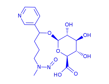 4-(메틸니트로사미노)-1-(3-피리딜)-1-부타닐 알파-D-글루쿠로나이드