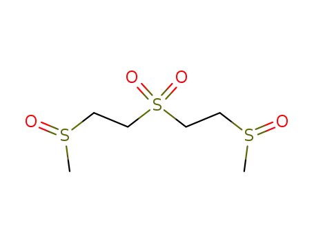 Molecular Structure of 137371-96-1 (1,1'-sulfonylbis(2-(methylsulfinyl)ethane))