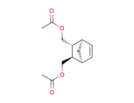 Molecular Structure of 6289-62-9 ([5-(acetyloxymethyl)-6-bicyclo[2.2.1]hept-2-enyl]methyl acetate)
