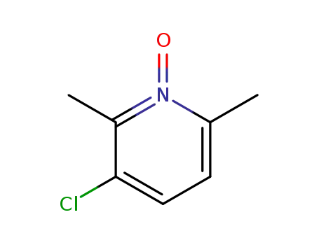 3-chloro-2,6-dimethylpyridine N-oxide