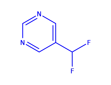 Molecular Structure of 1310684-94-6 (5-(difluoromethyl)pyrimidine)