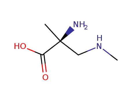 2-아미노-2-메틸-3-메틸아미노-프로판산