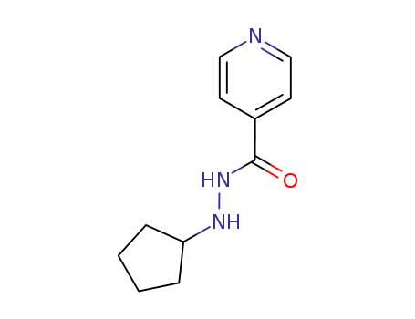 4-Pyridinecarboxylicacid, 2-cyclopentylhydrazide