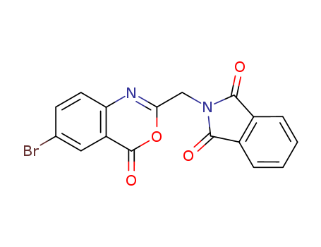 2-[(6-bromo-4-oxo-4H-3,1-benzoxazin-2-yl)methyl]-1H-isoindole-1,3(2H)-dione