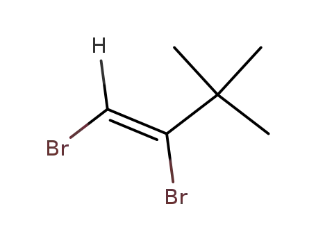 Molecular Structure of 99584-95-9 (1,2-DIBROMO-3,3-DIMETHYL-1-BUTENE)
